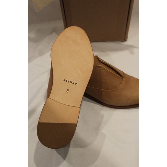 Nisolo Emma d’Orsay Slip On‎ Oxford Flats Women's 8 Almond NIB $170 - Picture 7 of 7